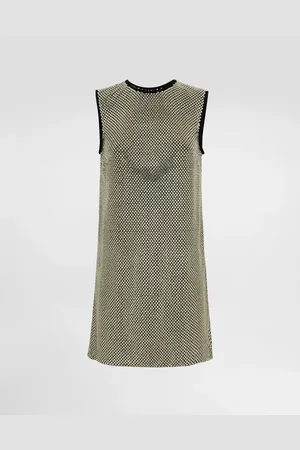 Dolce & Gabbana Abito Corto In Crystal Mesh - Donna Abiti Xs