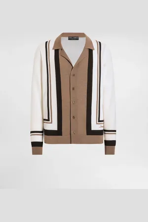 Dolce & Gabbana Cardigan In Lana Con Ricamo Dg - Uomo Maglieria 46