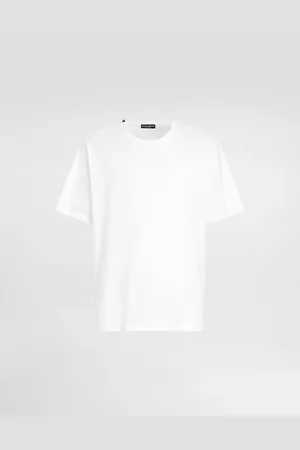 Dolce & Gabbana T-shirt In Cotone Con Logo Ricamato - Uomo T-shirts E Polo Bianco 44