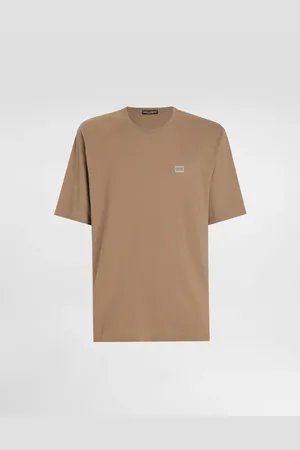 Dolce & Gabbana T-shirt In Cotone Con Placca - Uomo T-shirts E Polo 44