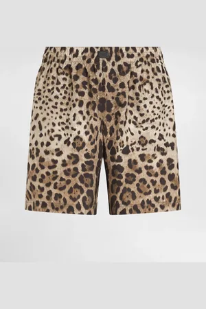 Dolce & Gabbana Boxer Da Mare Medio Stampa Leopardo - Uomo Beachwear Stampa Animalier 3