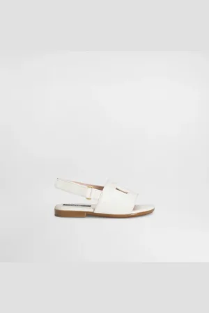 Dolce & Gabbana Sandalo In Pelle Di Vitello Con Logo Dg Cut Out - Donna Scarpe Primi Passi (19-26) 21