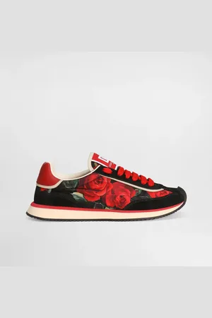 Dolce & Gabbana Sneaker Dg Cushion In Mix Materiali - Donna Sneaker 35
