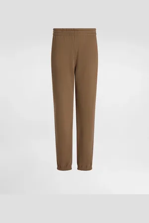 Dolce & Gabbana Pantalone Jogging In Jersey Stretch Con Ricamo - Uomo Pantaloni E Shorts 46