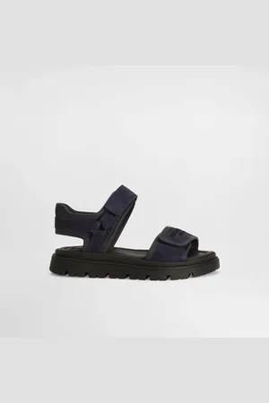 Dolce & Gabbana Sandalo In Crosta Con Logo - Uomo Scarpe (24-38) Blu 28