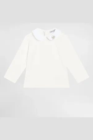 Dolce & Gabbana T-shirt In Interlock Con Logo Dg - Uomo Topwear 3/6 Months