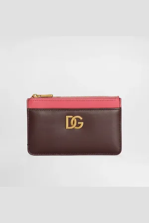 Dolce & Gabbana Portacarte In Pelle Di Vitello Con Logo Dg - Donna Portafogli E Piccola Pelletteria Onesize
