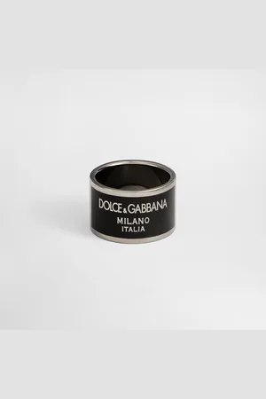 Dolce & Gabbana Anello A Fascia In Metallo - Uomo Bijoux Metallo S