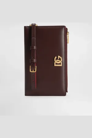 Dolce & Gabbana Porta Passaporto In Pelle Di Vitello Con Logo Dg - Donna Portafogli E Piccola Pelletteria Onesize