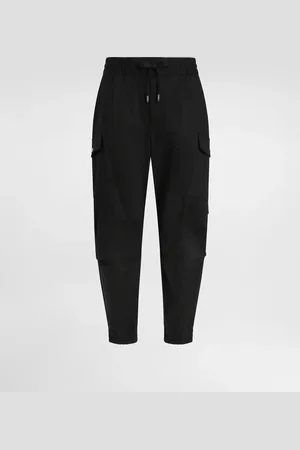 Dolce & Gabbana Cotton Cargo Pants With Branded Tag - Uomo Pantaloni E Shorts Cotone 44