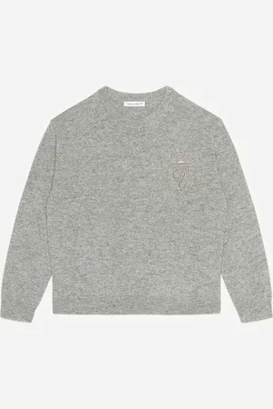 Dolce & Gabbana Pullover In Cashmere Con Logo Dg - Uomo Maglieria Grigio 2 Years