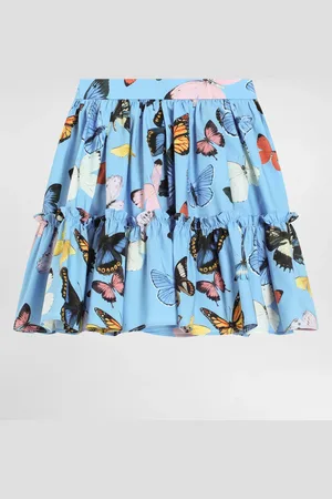 Dolce & Gabbana Gonna In Popeline Farfalle - Donna Pantaloni E Gonne 2 Years