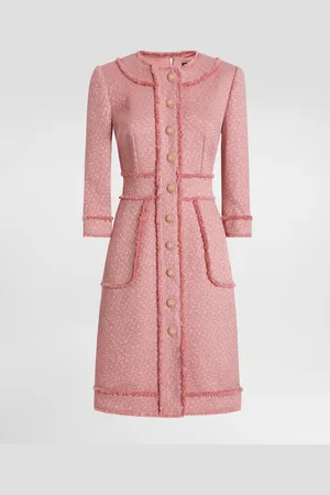 Dolce & Gabbana Abito Chemisier A Line In Tweed Rachel - Donna Abiti 38