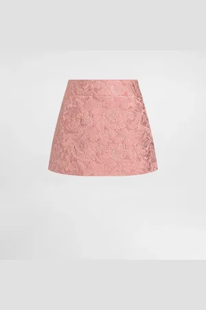 Dolce & Gabbana Floral Matelassé Jacquard Miniskirt - Donna Gonne 40