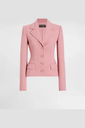 Dolce & Gabbana Giacca Dolce Monopetto In Crêpe Di Lana - Donna Giacche E Blazer 36