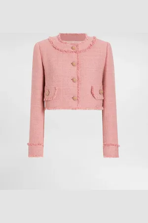 Dolce & Gabbana Giacca Corta In Tweed Rachel - Donna Giacche E Blazer 36