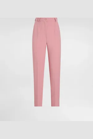 Dolce & Gabbana Pantaloni Sartoriali In Doppio Crêpe Di Lana - Donna Pantaloni E Shorts 38