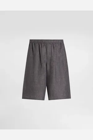 Dolce & Gabbana Pantaloni In Tela Di Lino - Uomo Pantaloni E Shorts 48