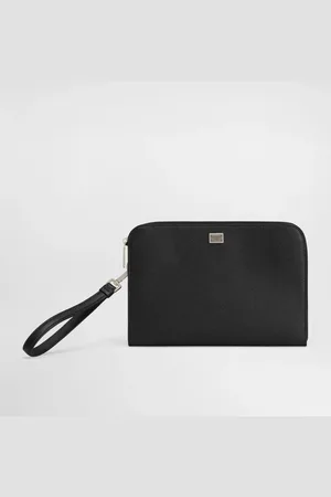 Dolce & Gabbana Pochette Sicily In Pelle Di Vitello - Uomo Portadocumenti E Clutch Onesize