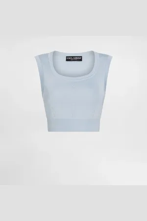 Dolce & Gabbana Canotta In Seta - Donna Maglioni E Cardigan 36