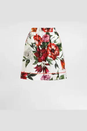 Dolce & Gabbana Shorts Fiori - Donna Pantaloni E Shorts 36
