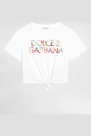 Dolce & Gabbana T-shirt Manica Corta Stampa - Donna T-shirts E Felpe Bianco 2 Years Years