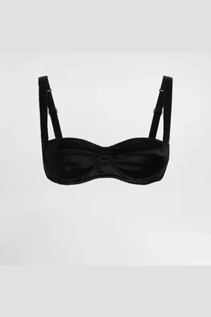 Dolce & Gabbana Reggiseno A Balconcino In Raso - Donna Intimo Seta 2b