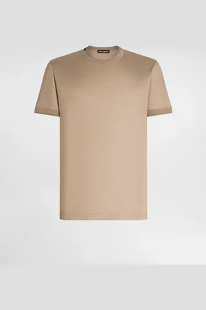 Dolce & Gabbana T-shirt A Manica Corta In Seta - Uomo T-shirts E Polo 44