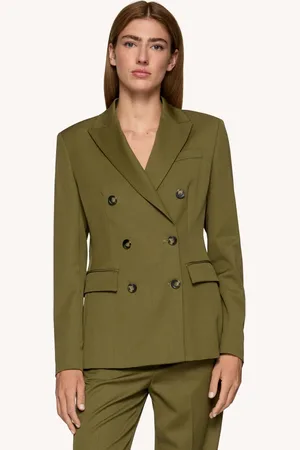 Dondup Blazer doppiopetto in fresco lana