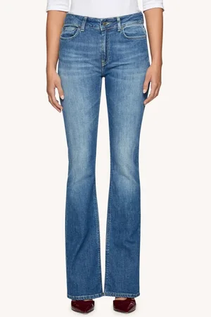 Dondup Jeans Newlola bootcut in denim stretch riciclato