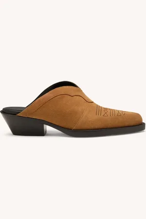Dondup Sabot in camoscio