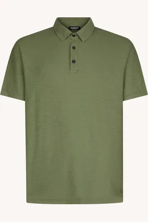 Dondup Polo regular in jersey fiammato