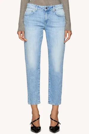 Dondup Jeans Rose slim in denim stretch riciclato