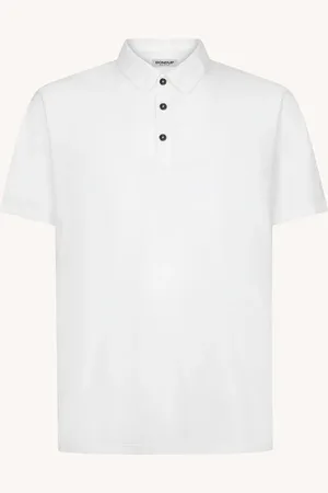 Dondup Polo regular in jersey fiammato