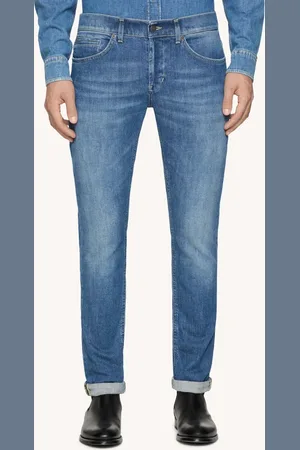 Dondup Jeans George skinny in denim stretch riciclato