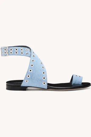 Dondup Sandali in denim fisso riciclato