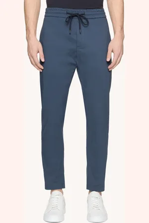 Dondup Pantaloni Dom jogger in popeline