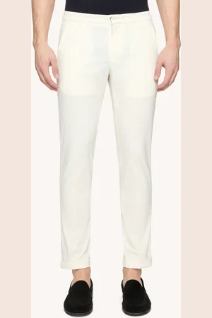 Dondup Pantaloni Gaubert slim in popeline leggero