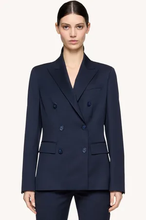 Dondup Blazer doppiopetto in fresco lana