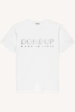 Dondup T-shirt girocollo regular in jersey