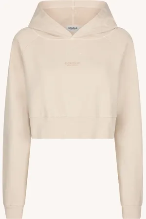 Dondup Felpa con cappuccio cropped