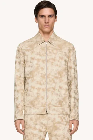 Dondup Giubbino regular in twill fantasia