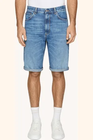 Dondup Bermuda Lenz in denim fisso riciclato