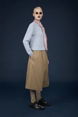 DOPPELGÄNGER Maglia donna manica lunga girocollo
