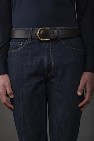DOPPELGÄNGER Cintura uomo vera pelle
