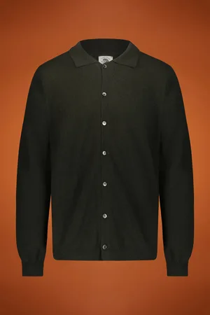 DOPPELGÄNGER Polo camicia genderless 100% cachemire regular fit