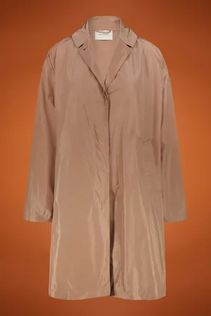 DOPPELGÄNGER Spolverino donna sfoderato in taffetà oversize