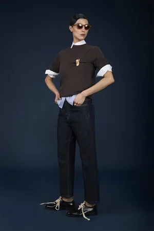 DOPPELGÄNGER Maglia donna manica lunga girocollo