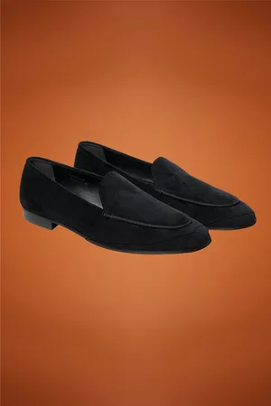 DOPPELGÄNGER Mocassino classico donna in velluto con suola in thunit
