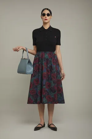 DOPPELGÄNGER Polo donna in maglia con manica corta tinta unita